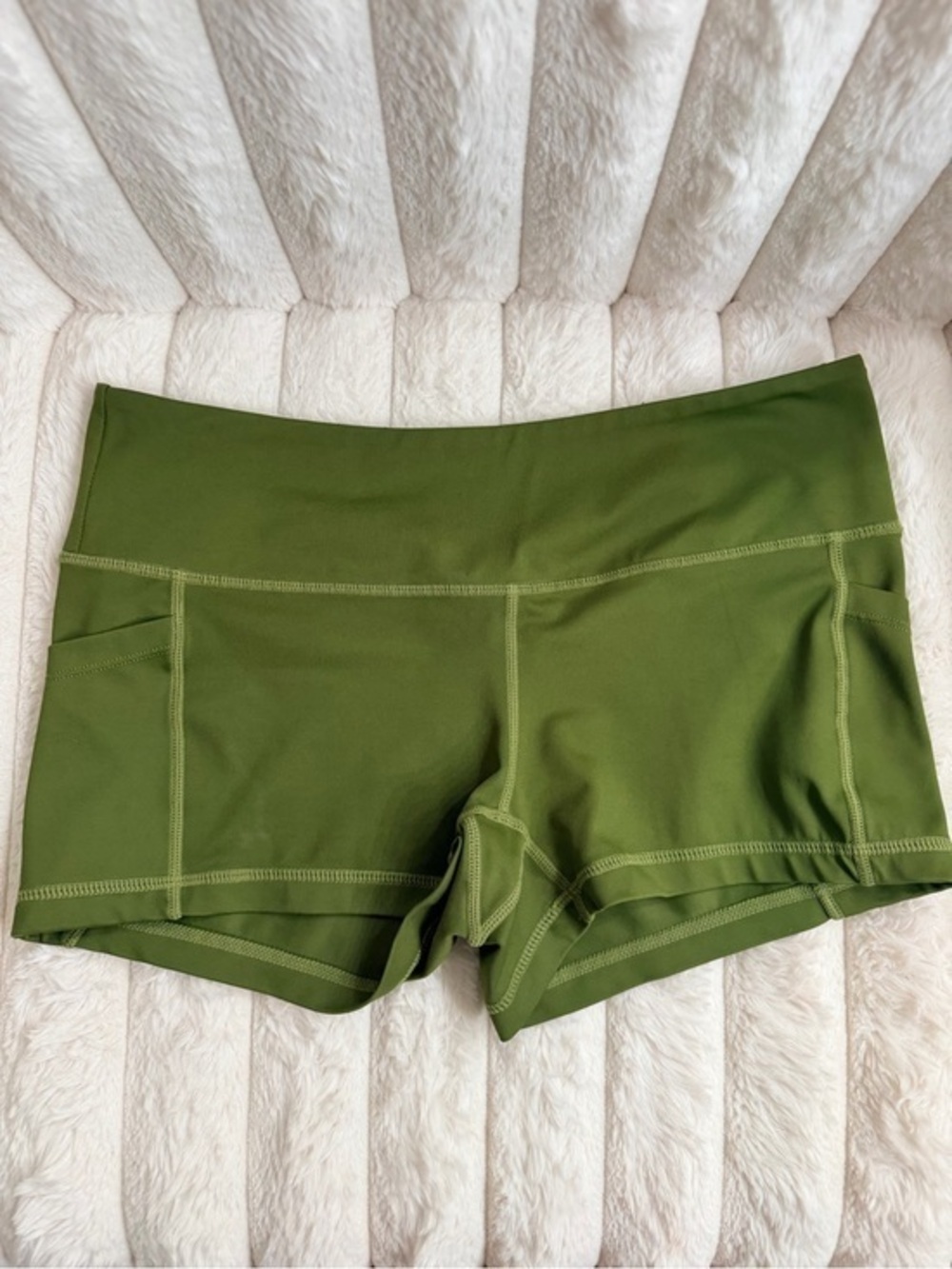 Feed Me Fight Me | FMFM Army Green Shorts - Medium